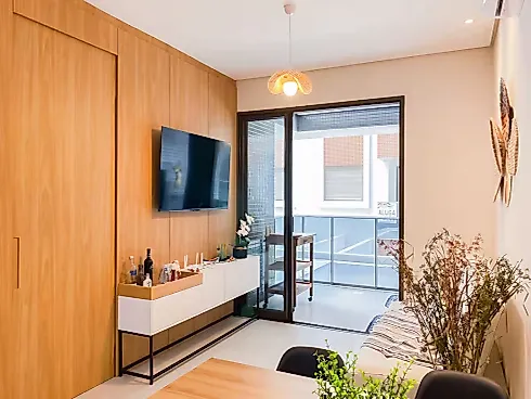 Apartamento 2 Quartos 1 Suíte no Ed Duetto Home - Palmas