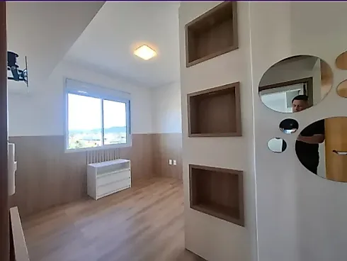 Apartamento 2 Quartos (Suíte), Semimobiliado- Centro/Palhoça - Foto 13