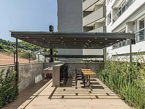 Studio Totalmente Mobiliado, Equipado e Decorado, Disponível para Venda no Cidade Milano, Vaga de Garagem, Centro de Florianópolis/SC - Foto 35