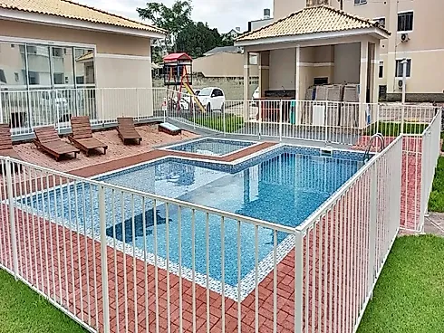 Apto 2 Quartos, 1 Vaga, Lazer - Areias - Foto 22