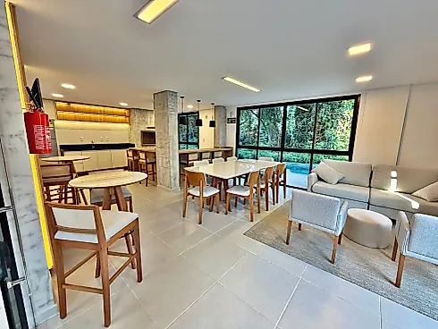 Lançamento 2 Quartos, 1 Vaga, Lazer - Serraria - Foto 9