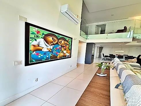 Casa de Alto Padrão, Mobiliada, Disponível para Venda no Condomínio Residencial Quinta dos Guimarães, Santo Amaro da Imperatriz/SC - Foto 9