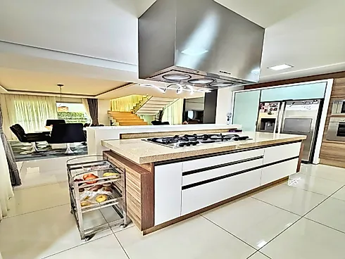 Casa de Alto Padrão, Mobiliada, Disponível para Venda no Condomínio Residencial Quinta dos Guimarães, Santo Amaro da Imperatriz/SC - Foto 18