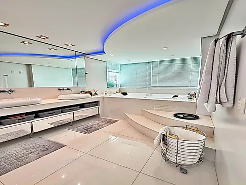 Casa de Alto Padrão, Mobiliada, Disponível para Venda no Condomínio Residencial Quinta dos Guimarães, Santo Amaro da Imperatriz/SC - Foto 44