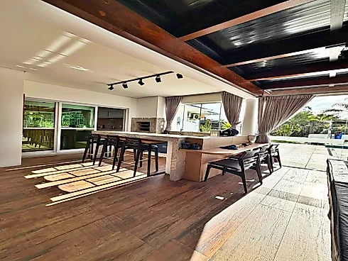 Casa de Alto Padrão, Mobiliada, Disponível para Venda no Condomínio Residencial Quinta dos Guimarães, Santo Amaro da Imperatriz/SC - Foto 58