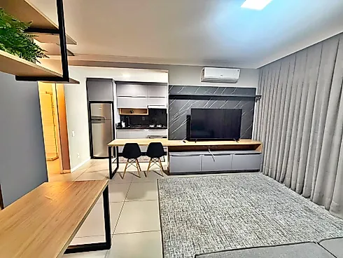 Apartamento 1 Quarto 100% Mobiliado no Kplatz - Campinas - Foto 11