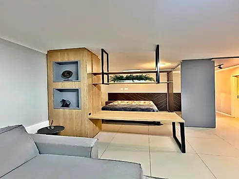 Apartamento 1 Quarto 100% Mobiliado no Kplatz - Campinas - Foto 6
