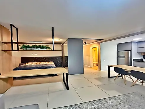 Apartamento 1 Quarto 100% Mobiliado no Kplatz - Campinas - Foto 9