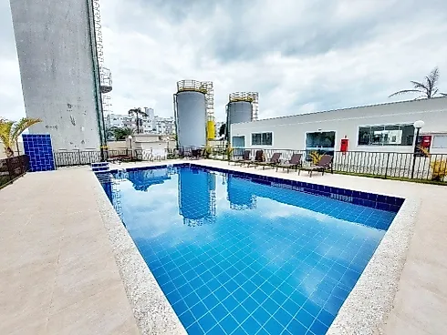 Apto 2 Quartos, 1 Vaga, Lazer - Sertão Maruim - Apartamento em Sertão do Maruim, São José - Foto 1
