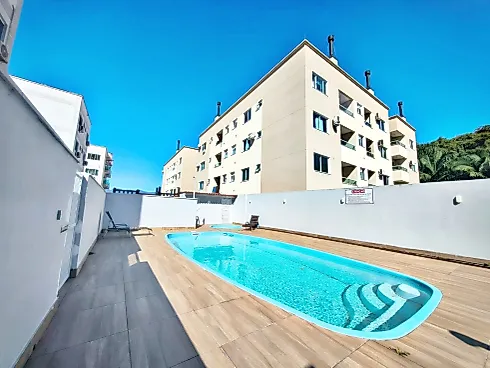 Apto 2 Quartos, 1 Vaga, Lazer - São Sebastião - Apartamento em São Sebastião, Palhoça - Foto 1