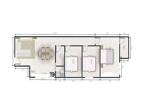 Casa 3 Quartos, 1 Suíte, 1 Vaga - Areias de Baixo - Foto 6