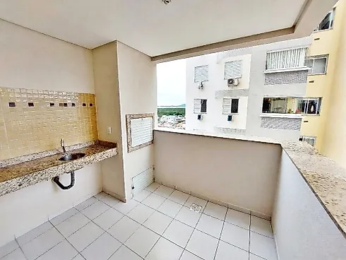 Apto 2 Quartos, 1 Suíte, 1 Vaga - Centro Palhoça - Apartamento em Centro, Palhoça - Foto 4