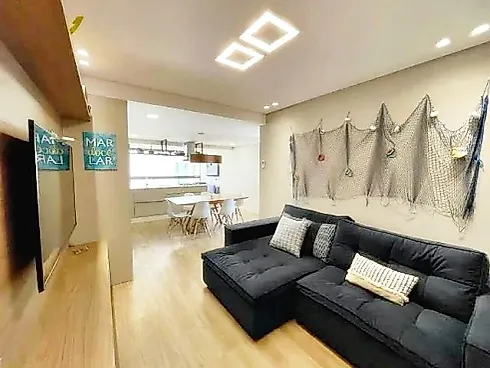 Apto 3 Quartos, 1 Suíe, 2 Vagas - Palmas Celso Ramos - Apartamento em Palmas, Governador Celso Ramos - Foto 2