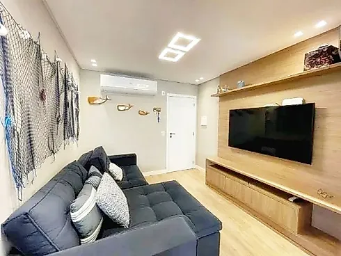 Apto 3 Quartos, 1 Suíe, 2 Vagas - Palmas Celso Ramos - Apartamento em Palmas, Governador Celso Ramos - Foto 3