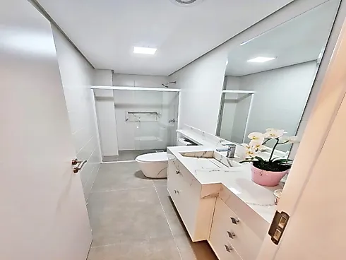 Apto 3 Quartos, 1 Vaga, Mobiliado - Palmas - Celso Ramos - Foto 22