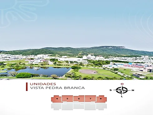 Apto 1 Quarto, Sacada, 1 Vaga, Lazer - Pedra Branca - Foto 6
