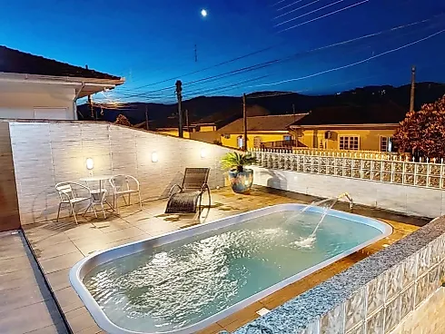Casa 3 Quartos, 2 Vagas, Piscina - Forquilhas - Foto 12