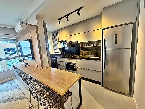 Apartamento 1 Quarto 100% Mobiliado no Kplatz - Campinas - Foto 4