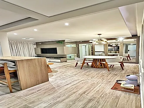 Apartamento Disponível para Venda no Residencial Santos Dumont, 2 Dormitórios, Suíte, Garagem, Mobiliado, Barreiros, São José/SC - Foto 2