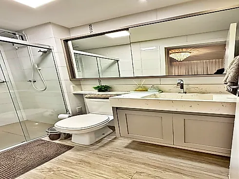 Apartamento Disponível para Venda no Residencial Santos Dumont, 2 Dormitórios, Suíte, Garagem, Mobiliado, Barreiros, São José/SC - Foto 24