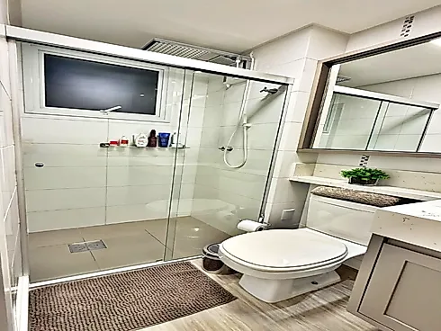 Apartamento Disponível para Venda no Residencial Santos Dumont, 2 Dormitórios, Suíte, Garagem, Mobiliado, Barreiros, São José/SC - Foto 25