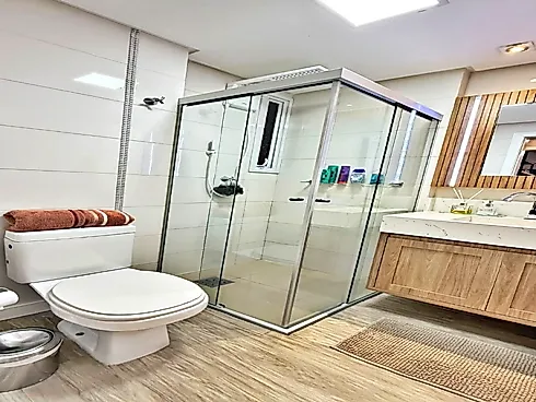 Apartamento Disponível para Venda no Residencial Santos Dumont, 2 Dormitórios, Suíte, Garagem, Mobiliado, Barreiros, São José/SC - Foto 32