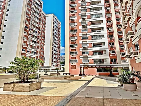 Apartamento Disponível para Venda no Residencial Santos Dumont, 2 Dormitórios, Suíte, Garagem, Mobiliado, Barreiros, São José/SC - Foto 45