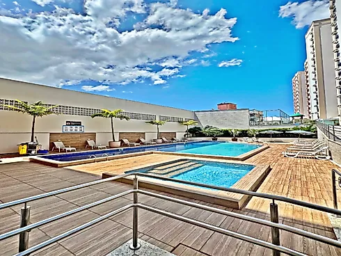 Apartamento Disponível para Venda no Residencial Santos Dumont, 2 Dormitórios, Suíte, Garagem, Mobiliado, Barreiros, São José/SC - Foto 48