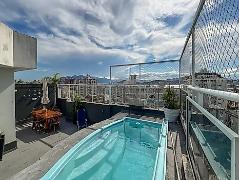 Cobertura Duplex com Piscina e Vista P/O Mar – Abraão, Florianópolis - Foto 22