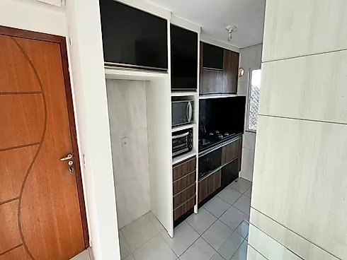 Apto 2 Quartos, Sacada, 1 Vaga - Areias - Foto 10