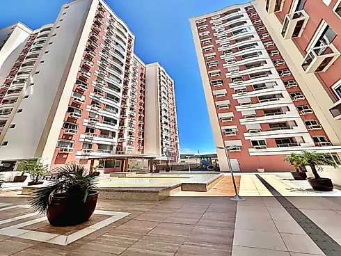 Apartamento Disponível para Venda no Residencial Santos Dumont, 2 Dormitórios, Suíte, Vaga de Garagem, Barreiros, São José/SC - Foto 1