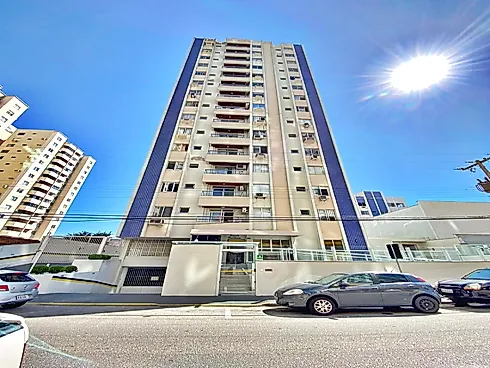Apartamento de 1 Dormitório com Sacada, Andar Alto, Elevador, Disponível para Venda, Bairro Campinas, São José/SC - Foto 1