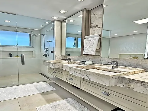 Maravilhoso Apartamento Disponível para Venda no Residencial Lídia Dircksen, 4 Suítes, Totalmente Mobiliado, Bairro Campinas, São José/SC - Foto 44