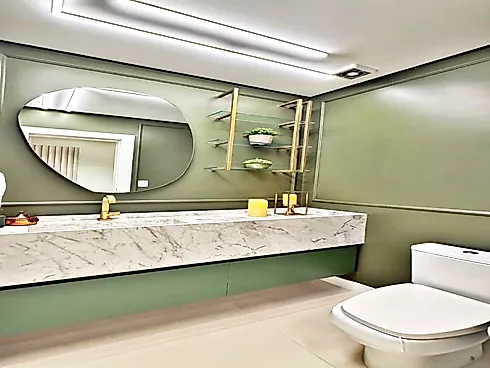 Maravilhoso Apartamento Disponível para Venda no Residencial Lídia Dircksen, 4 Suítes, Totalmente Mobiliado, Bairro Campinas, São José/SC - Foto 57
