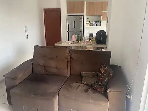 Apartamento 2 Quartos, Semi Mobiliado- Ponte do Imaruim, Palhoça - Foto 5