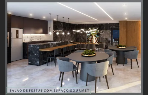 Apartamento com 2 quartos em Kobrasol, São José