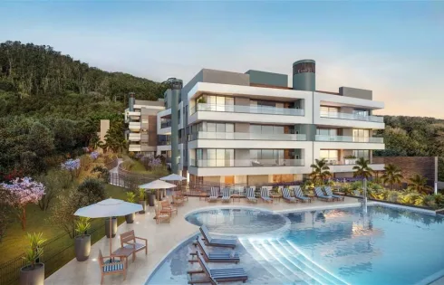 Apartamento com 3 quartos em Cacupé, Florianópolis