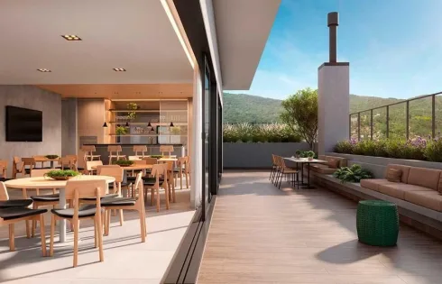 Apartamento com 2 quartos em Saco Grande, Florianópolis