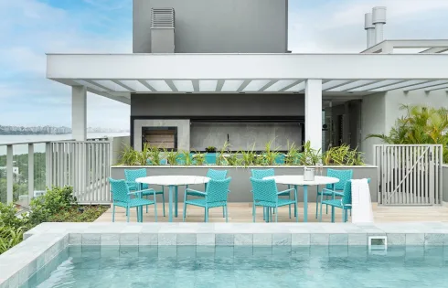 Apartamento com 2 quartos em Cacupé, Florianópolis