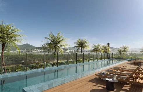 Apartamento com 2 quartos em Cacupé, Florianópolis