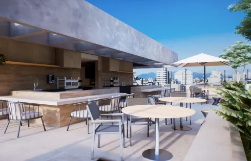 Apartamento com 2 quartos em Canto, Florianópolis