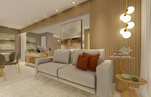 Apartamento com 2 quartos em Barreiros, São José