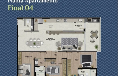 Apartamento em Capoeiras, Florianópolis