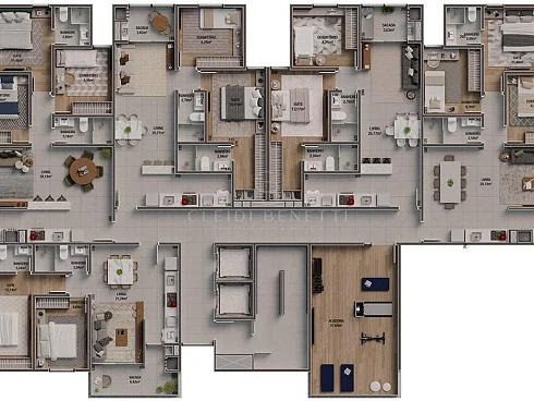 Apartamento em Vila Operária, Itajaí