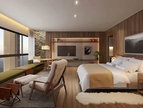 Fração Imobiliária - 1/6 do Apartamento com 1 Suíte e 1 Vaga de Garagem  Kempinski Residences em Canela/RS - Foto 14