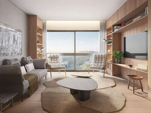 Fração Imobiliária - 1/6 do Apartamento com 1 Suíte e 1 Vaga de Garagem  Kempinski Residences em Canela/RS - Foto 20