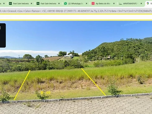 Terreno em Areias Do Meio, Governador Celso Ramos