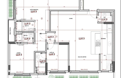 Apartamento 3 Quartos 129m² no D/Yard Home Design - Centro - Foto 11