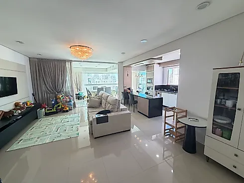Apartamento 3 Suítes 146m² Vista para o Mar - Ed. Flor de Liz - Apartamento em Meia Praia, Itapema - Foto 1