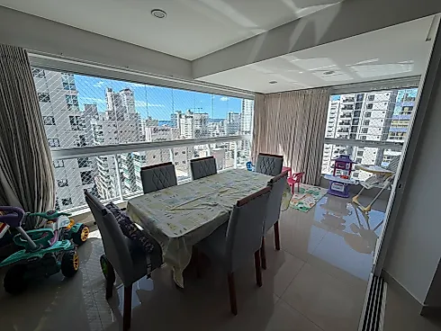 Apartamento 3 Suítes 146m² Vista para o Mar - Ed. Flor de Liz - Apartamento em Meia Praia, Itapema - Foto 4